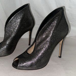 38/7.5❤️GIANVITO ROSSI real Leather High Heel Ankle BOOTS Bootie ITALY